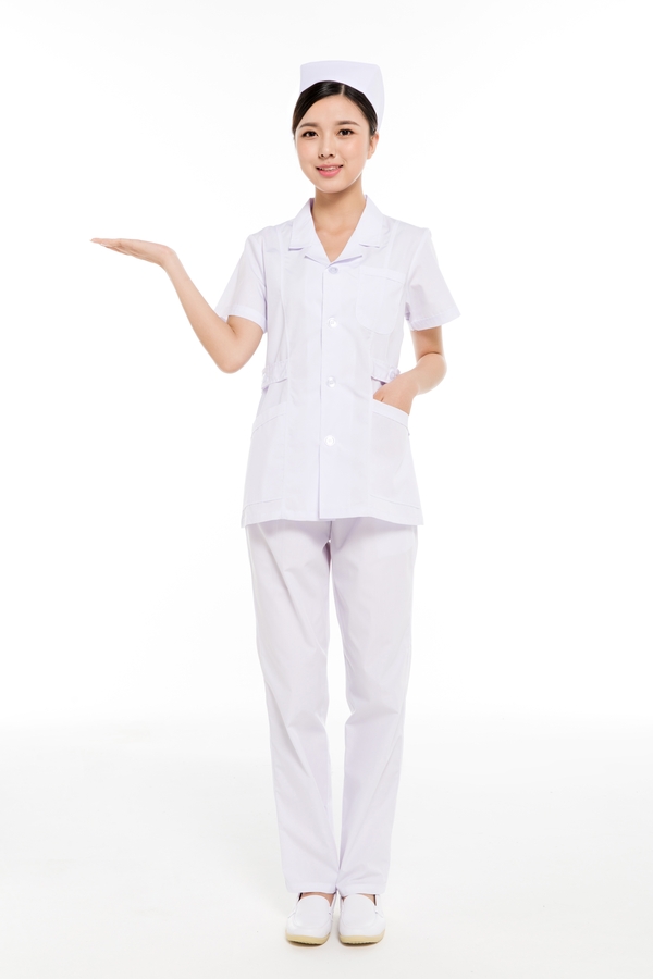 夏裝分體西服領護士服