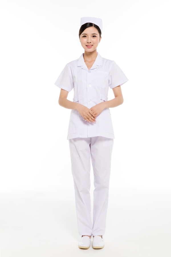 夏裝分體西服領護士服