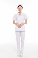 夏裝分體西服領護士服