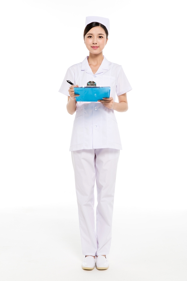 夏裝分體西服領護士服