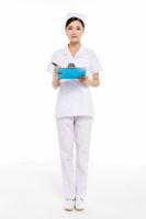 夏裝分體西服領護士服